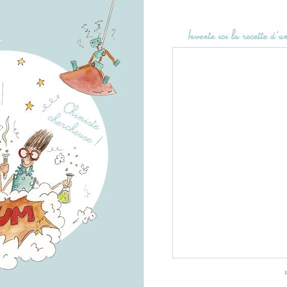 Livre Je rêve d'être un jour... Mon cahier créatif - Volume 2