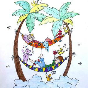 Coloriage de Laurence & Jojo